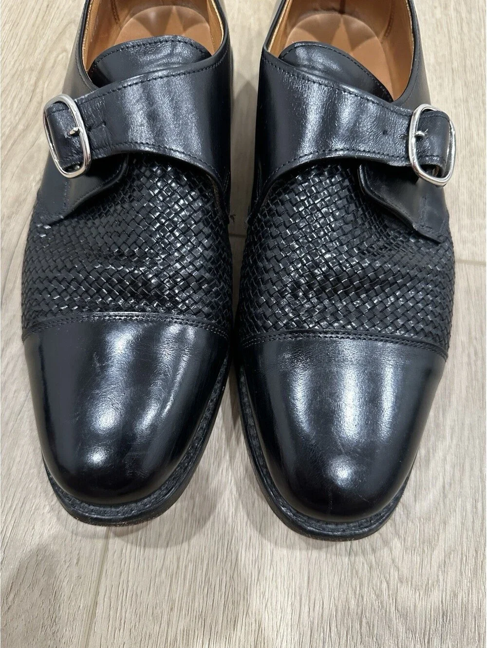 Allen Edmonds TULANE Monkstrap 8.5D Black